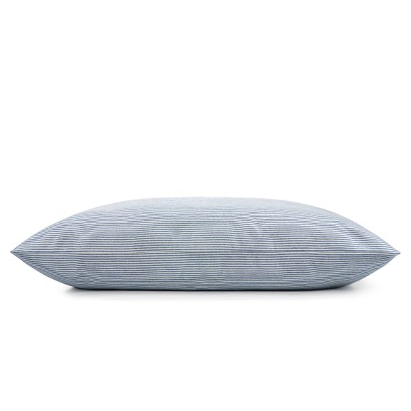 Lake-Blue-Stripe_Bed_Side-Whole