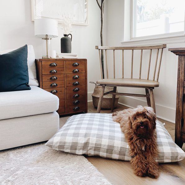warm-stone-gingham-check-dog-bed-from-the-foggy-dog-832281